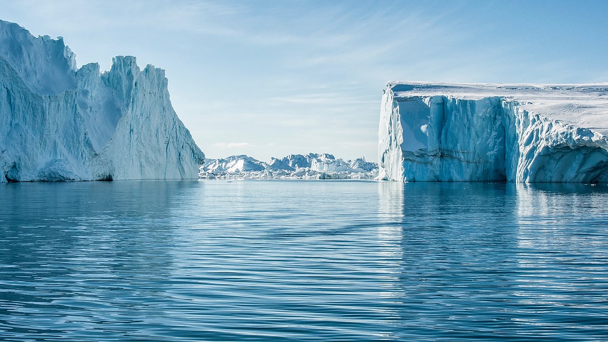 Ilulissat Icefjord in Grönland