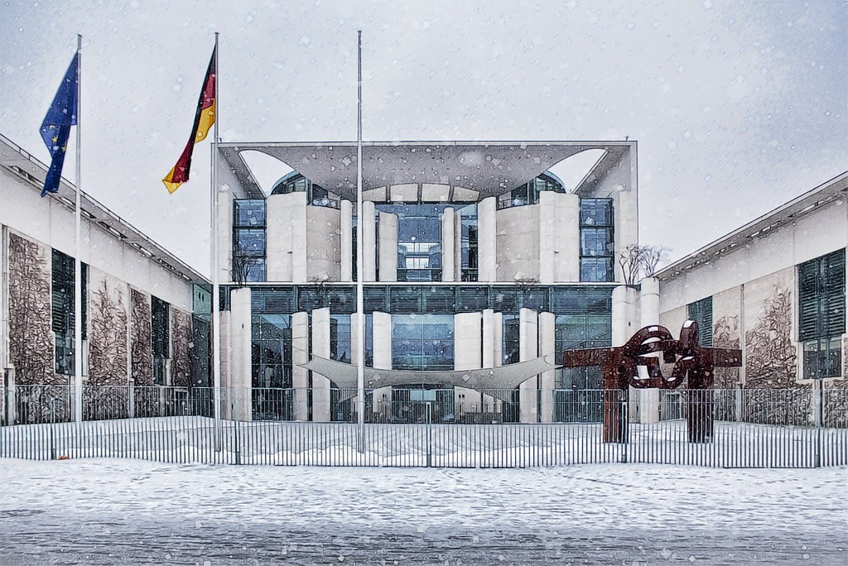 Bundeskanzleramt in Berlin