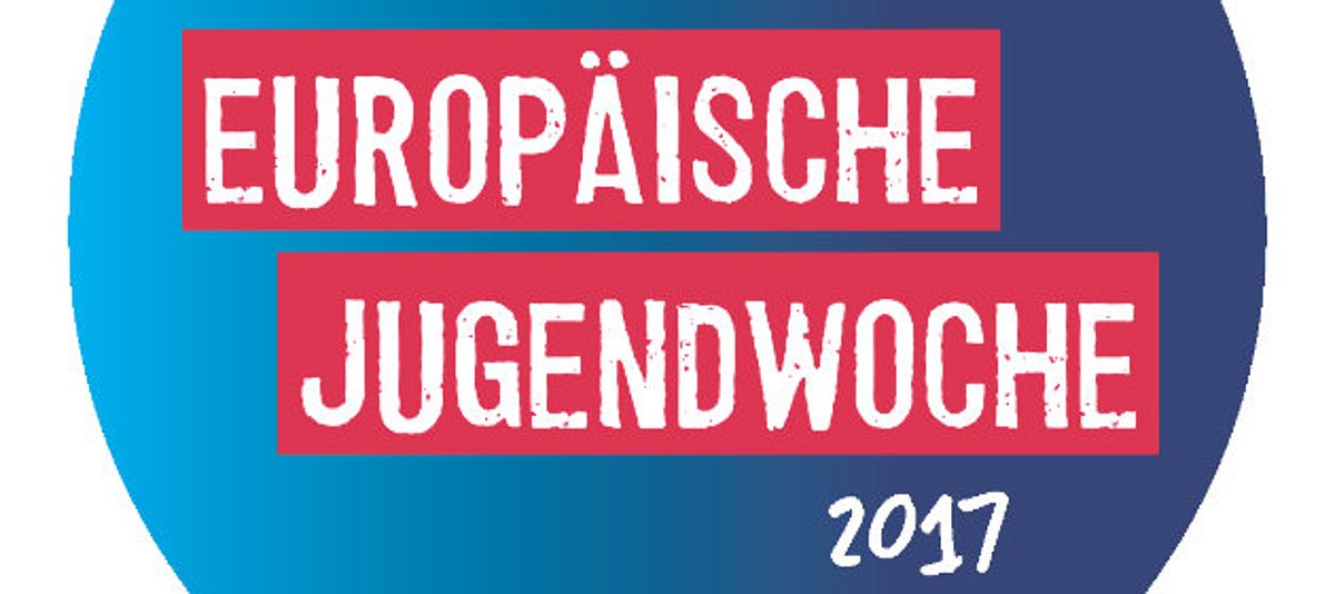 Banner zur Europäischen Jugendwoche 2017 