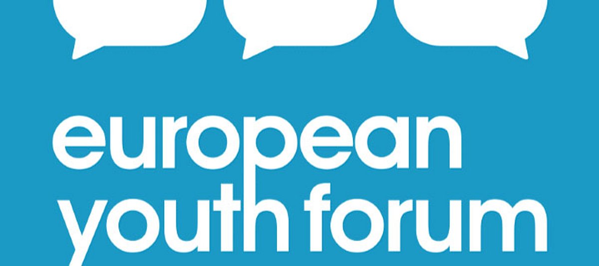 Logo des European Youth Forum 