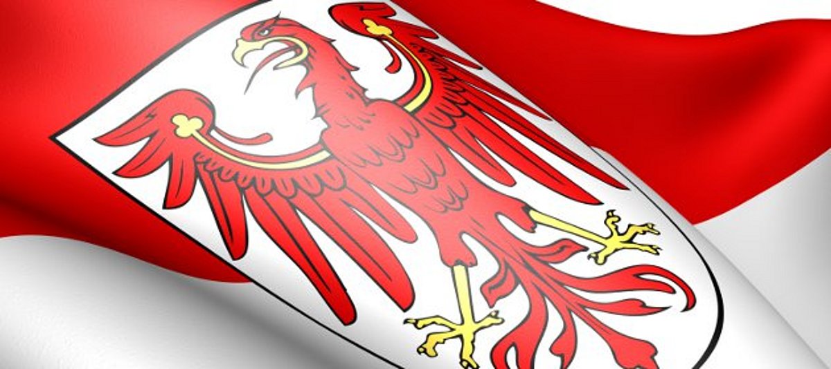 Flagge des Landes Brandenburg