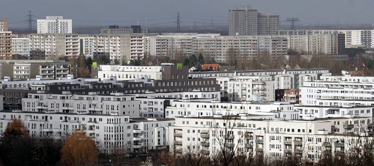 Hochhäuser in Berlin-Marzahn