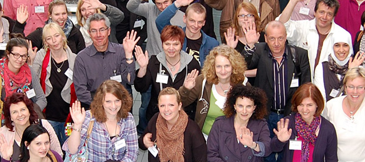 Teilnehmerinnen und Teilnehmer der Netzwerktagung von "Kommune goes International" in Köln